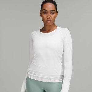 Lululemon Swiftly Tech Long Sleeve - White Size 2